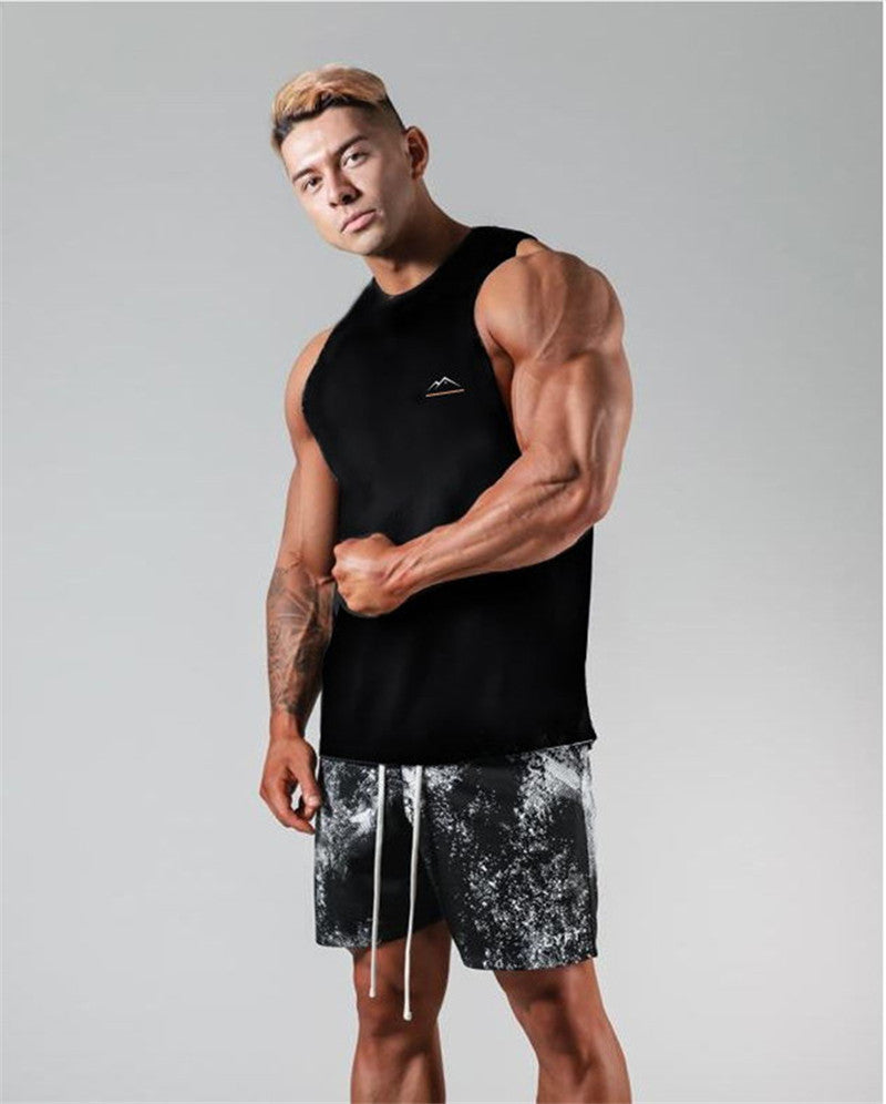 Fitness Sports And Leisure Clothes Short-sleeved Men