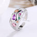 Colorful Rhinestones Rings For Women: Elevate Your Style with Sparkling Sophistication - Minihomy