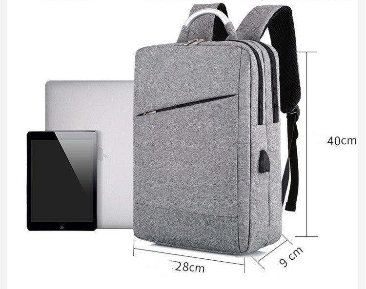 Men's  Casual Rechargeable Multifunctional Backpack - Minihomy