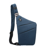 Canvas Chest Bag: Unisex Crossbody Shoulder Bag