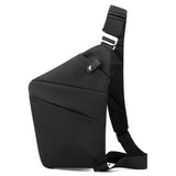 Canvas Chest Bag: Unisex Crossbody Shoulder Bag