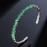 Light luxury micro-inlaid zircon bracelet ladies simple hand jewelry - Minihomy