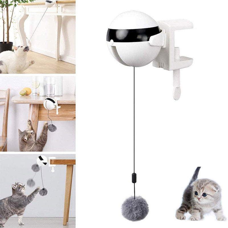 Electric Interactive Automatic Lifting Cat Ball Toy - Minihomy