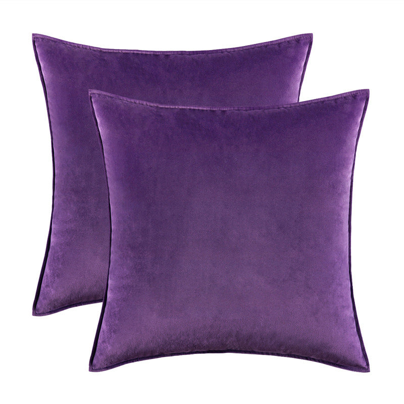 Covered velvet waist pillow cushion cover