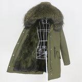 Long Waterproof Parka Winter Jacket