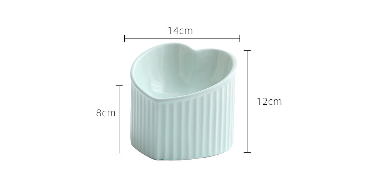 Pet Ceramic Bowl - Elevated Design for Healthy Feeding - Minihomy