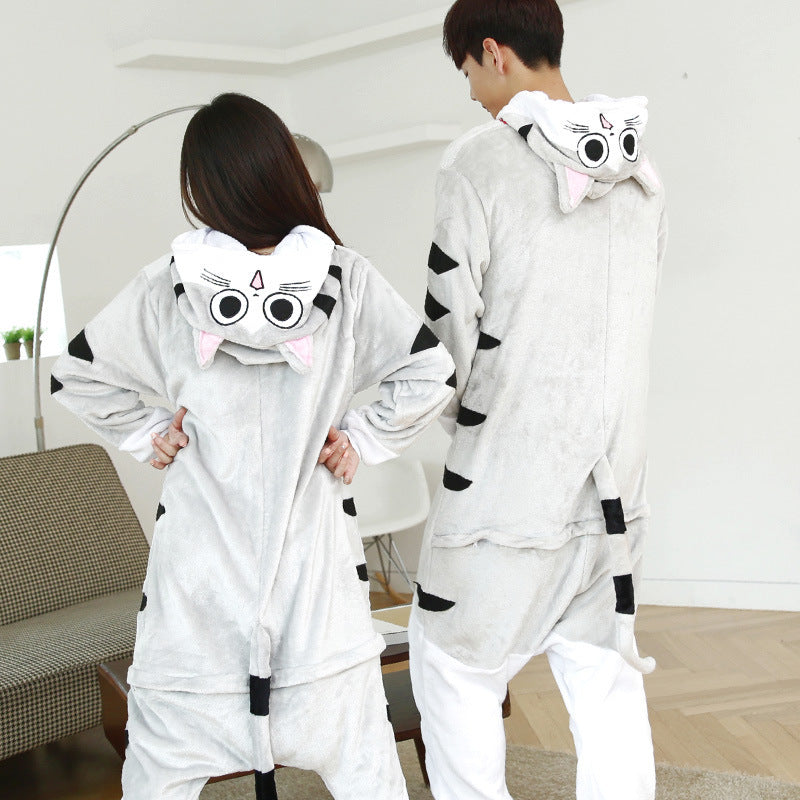 Animal Pajamas Party Wear Daily Carton Outfit - Minihomy