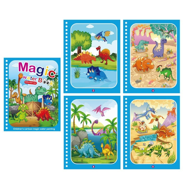 Magic Water Painting Book for Kids: Creative Fun & Learning