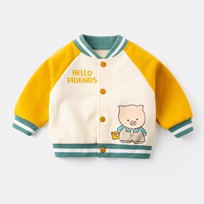 Dudu Home Baby Jackets - Cartoon Casual Style - Minihomy