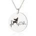 Creative Dog Cardiogram Necklace - Minihomy