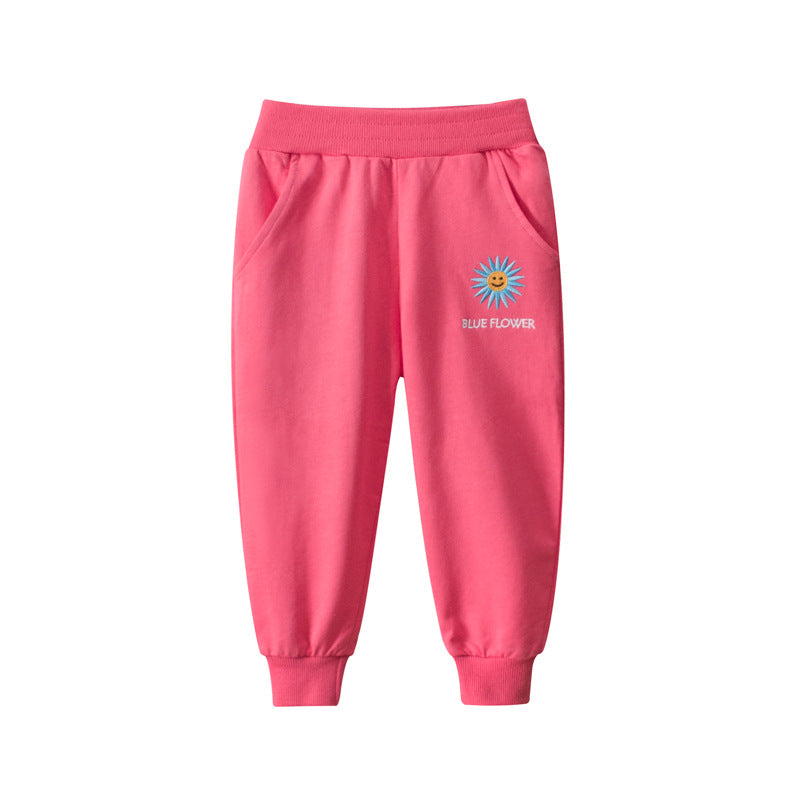 Children's Outer Wear Thin Western-Style Sports Pants For Kids