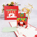 3D Merry Christmas Cards Christmas Tree Winter Gift Pop-Up Cards Christmas Decoration Stickers - Minihomy