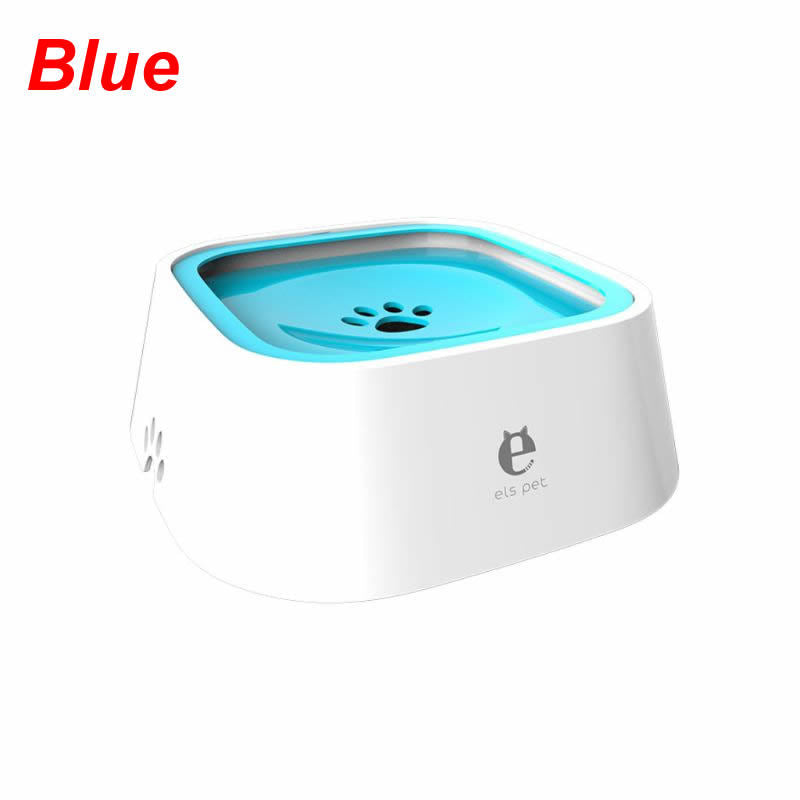 Portable Dog Bowl Pet Floating Bowl Splash-proof - Minihomy