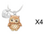 Owl necklace for Women - Minihomy