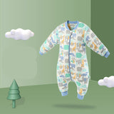 Baby Sleepsacks Cartoon Pattern Baby Sleeping Bag Carriage Sack for Newborn Split Leg