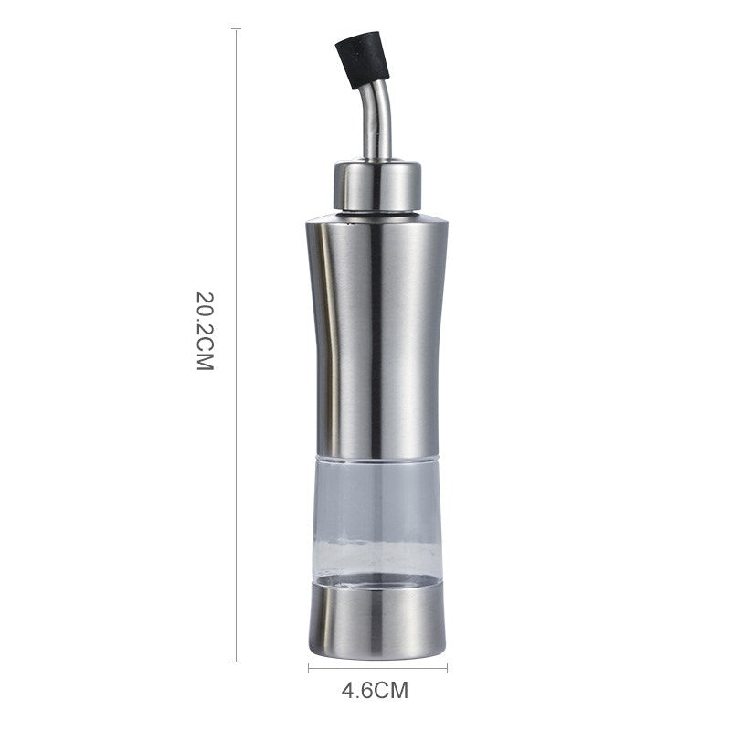 Stainless steel oil bottle