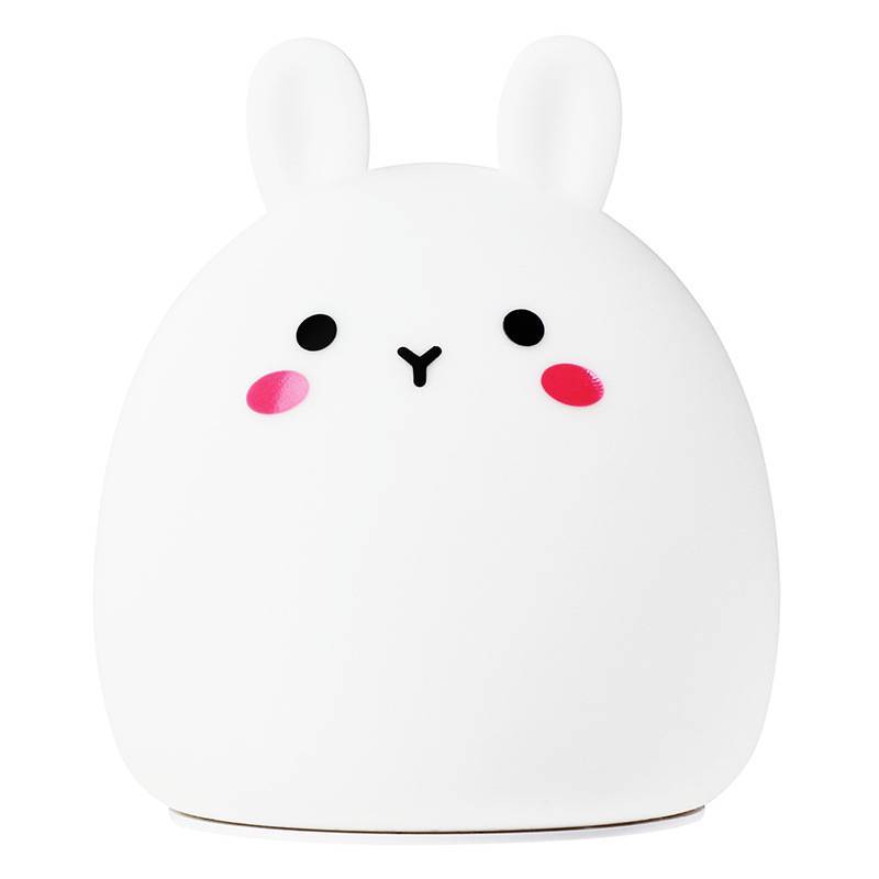 Silicone Cute Rabbit Rechargeable Night Light
