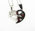 Love Key Combination Couple Necklace - Minihomy