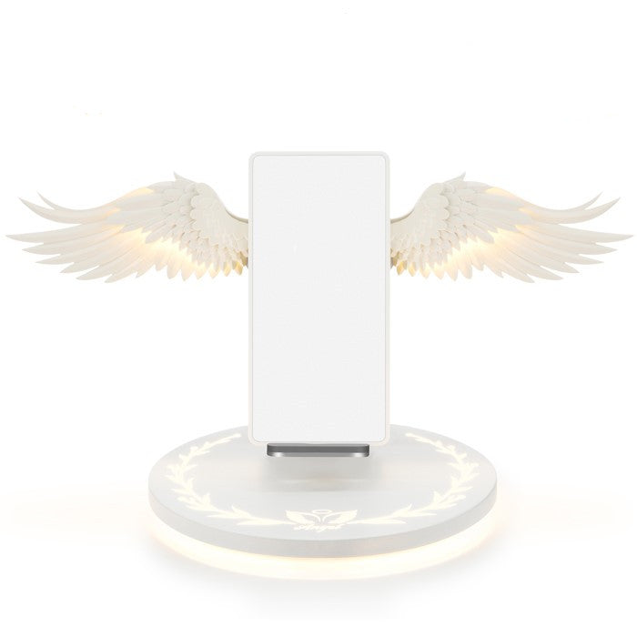 Universal Colorful LED Angel Wings Qi Wireless Charger