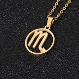 12 Horoscope Pendant Necklaces For Women