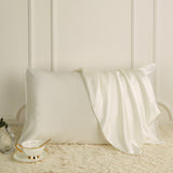 Silk Pillowcase Pure Color  Silk Single Plain Color Pillow