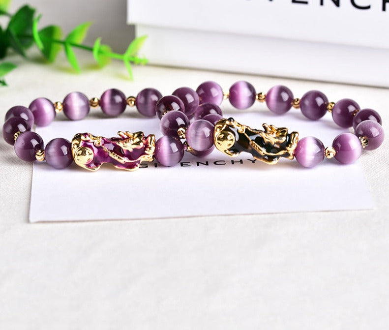 Bracelet For Women Men Bring Lucky Brave Wealth Feng Shui Good Luck - Minihomy