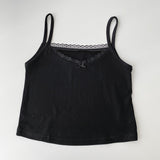 Vintage Lace Slim Warm Ladies Bottoming Cute Tops For Women Camisole