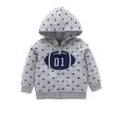 Little Baby Infant Dinosaur Cartoon Hooded Kids Cute Boys Outwear Sweatshirt