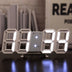 Led Living Room Wall Clock Electronic Clock - Minihomy