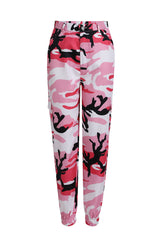 Camouflage Workwear Denim Casual Harem Pants