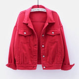 Women Jackets Spring Outwear Denim Coat