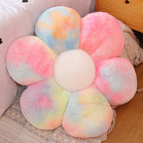 Color Flower Pillow Sun Flower Plush Cushion