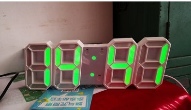 3D Luminous LED Digital Clock Simple And Versatile At Home - Minihomy