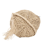 Women Straw Handmade Woven Summer Vacation Beach Small Crossbody Bags