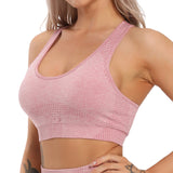 Seamless Yoga Top Fitness Long Sleeve Women Gym Crop Top