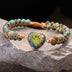 Handmade Creative Woven Bracelet Love Stone Winding Bracelet - Minihomy