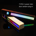 Bluetooth Voice Control Car Audio VU Meter with RGB LED Lights - Solid Wood Spectrum Rhythm - Minihomy