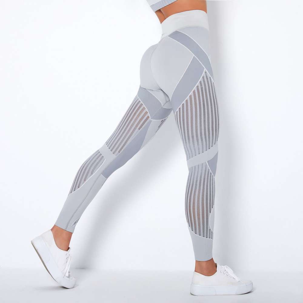 High waist hip lift yoga pants - Minihomy