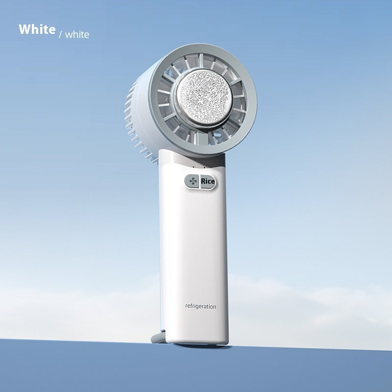 Handheld Turbo Jet Fan Mini Portable Ice Cold Fan Generation Brushless Motor Wind High Speed Duct Fans Violent Blower - Minihomy