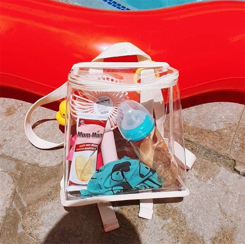 Children's Street Shooting Outdoor Snack Toy Transparent Bag