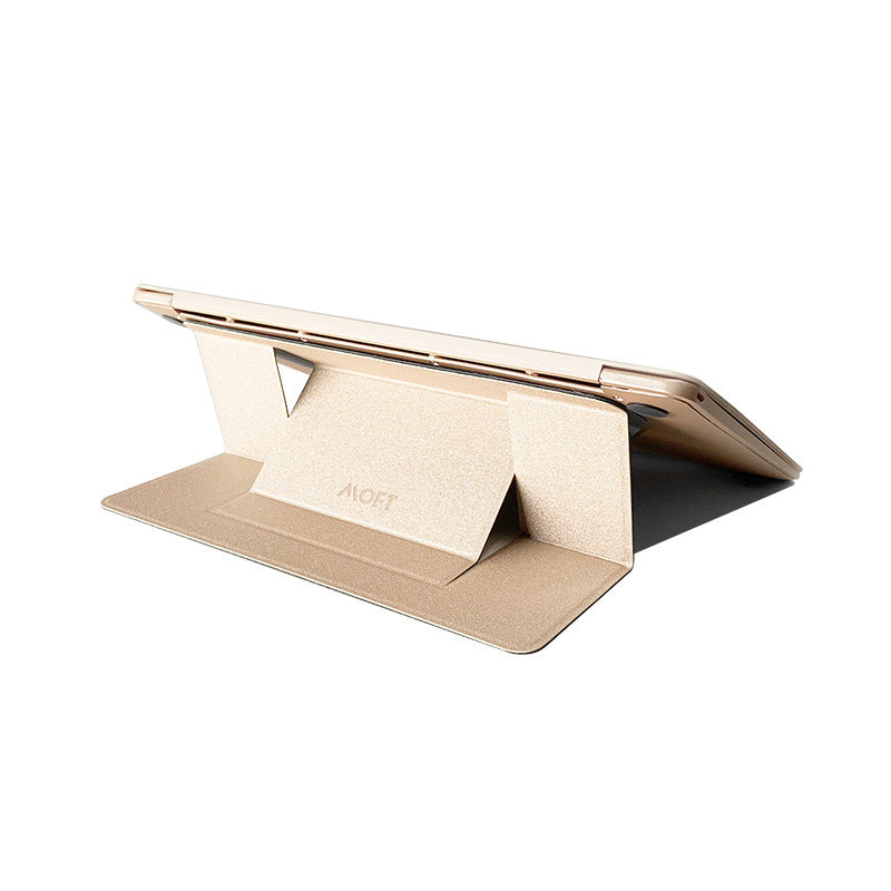 Portable Adjustable Laptop Stand Convenient Folding Laptop Pad Bracket Adhesive Function Tablet Holder