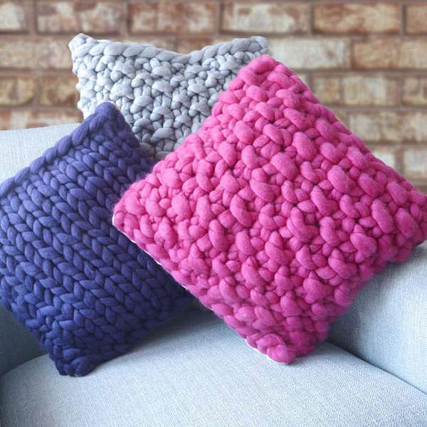 Handmade Square Chunky Pillow - Minihomy