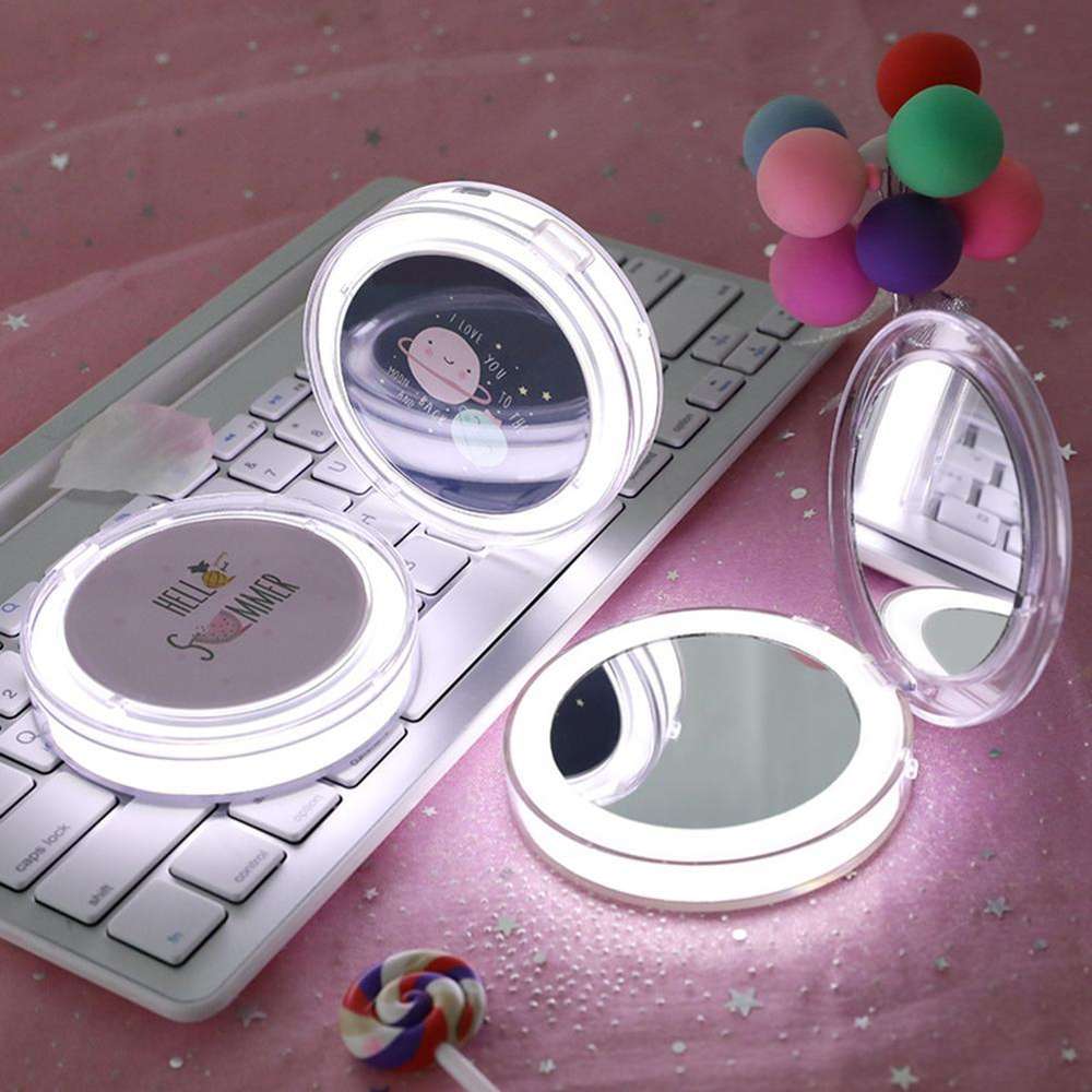 LED Mini Makeup Mirror - Minihomy