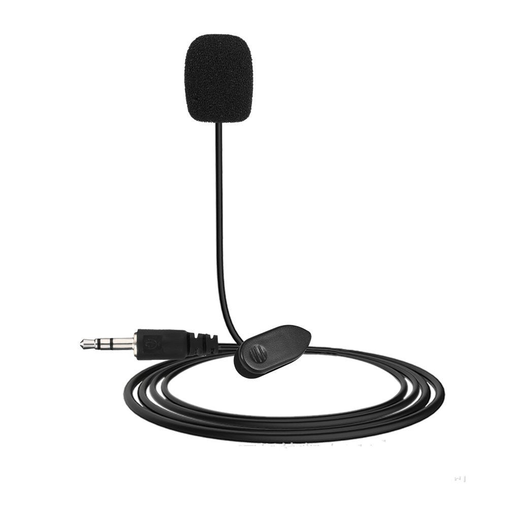 Mini Lavalier Lapel Microphone for Smartphones & Cameras