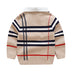 Boys plaid jacquard sweater - Minihomy