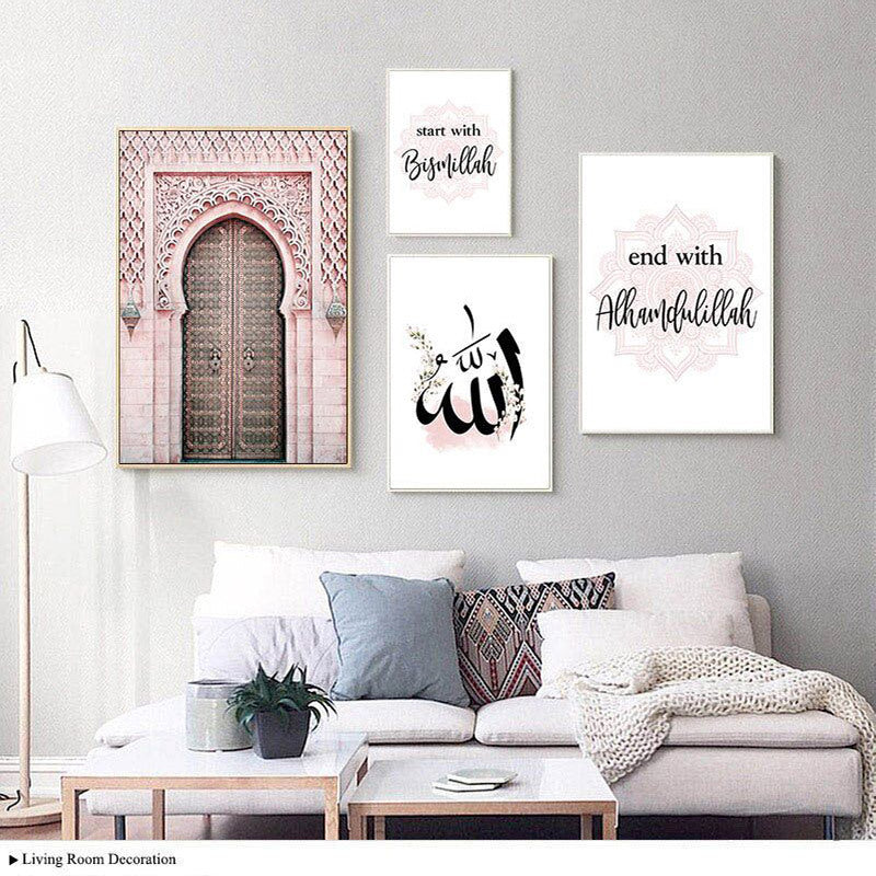 Islamic Art Canvas Poster - Minihomy