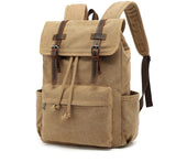 Men's Backpack Vintage Outdoor Travel Canvas Bag