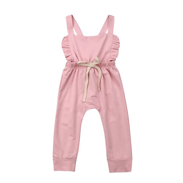 Baby Toddler Kid Girls Pants Romper Overalls