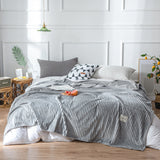 Flannel sheets Solid blanket