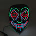 Eyebrow Double Star Eye Mask Halloween LED Glowing Mask - Minihomy